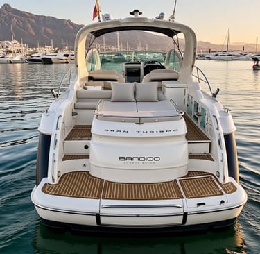 popa del barco fairline targa 48 banus