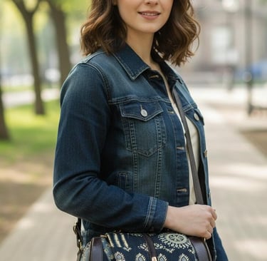 Jaipur Sling Bag Front view