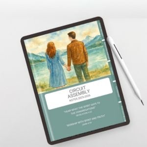 Digital assembly and convention notebooks for JWs