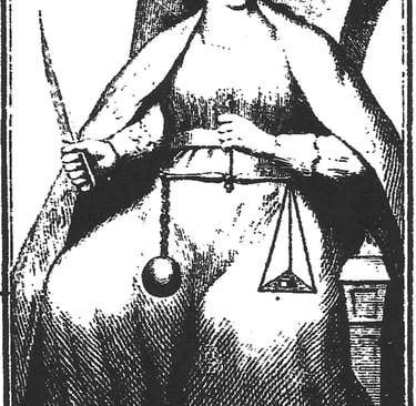 La giustizia tarocchi Etteilla