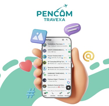 (Captura de pantalla real de un whatsapp de un vendedor freelance)
