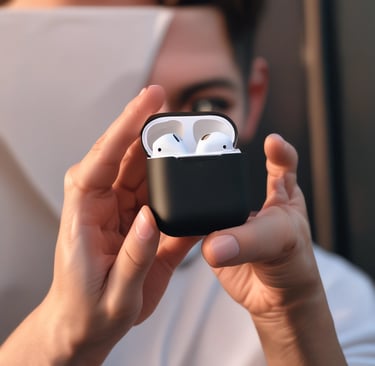 Several ESR brand phone cases in various packaging designs, including a soft case, a clear case, and a tempered glass case, displayed on a light surface.
