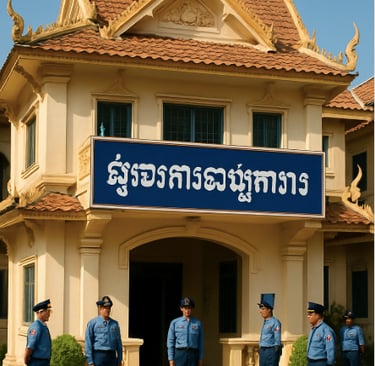 Police in Cambodia