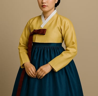 Costume traditionnel de la Corée du sud