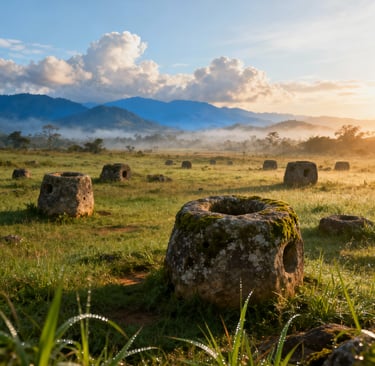 Plain of Jars in Laos