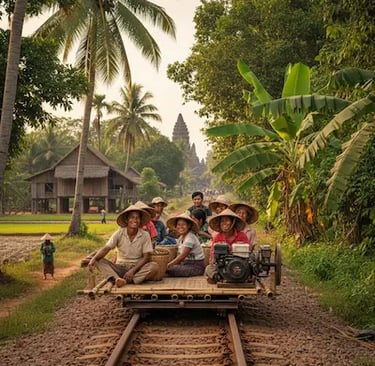 Battambang Bamboo Train
