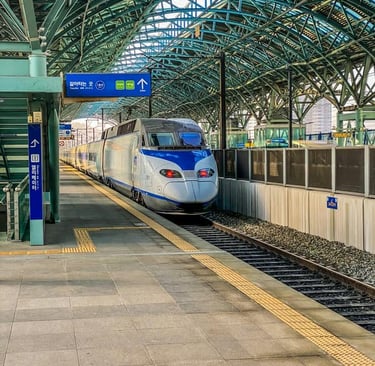 Train in Seoul Station