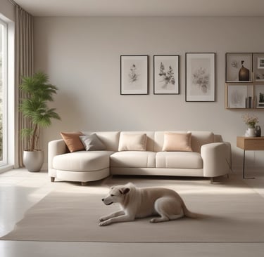 photo of white staircase