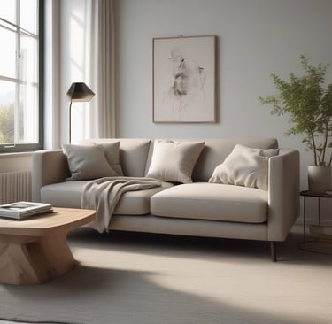 photo of white staircase