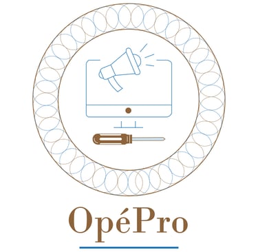 Logo OpéPro, partenaire de confiance d'Entreprise Couleurs Bassin