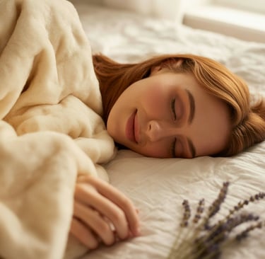 weighted blanket for better comfort and sleep