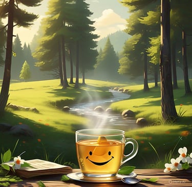 nature to calm brain and relief stress