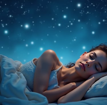 Sleep well, using routine to calm down anxiety and nervous system