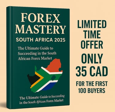 Forex Mastery South Africa 2025 eBook cover  + Strategy