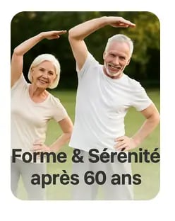 des exercices sur mesure, des conseils pratiques en matière de nutrition, des conseils de santé et d