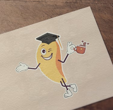 Exemple de mascotte CryptoFeel pour une séance de formation