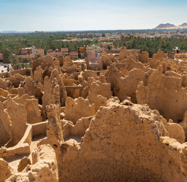 el oasis de siwa fortalza de shali 
