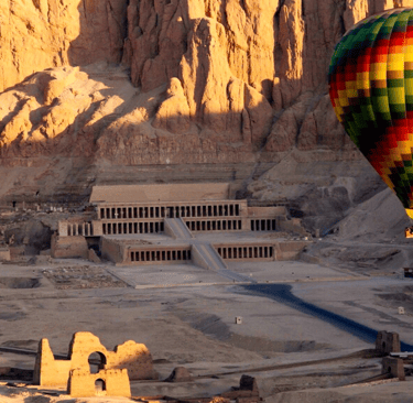 Atrévete a realizar un paseo en globo en tu viaje a Egipto! Se testigo de la historia desde las alturas en una excursión en g