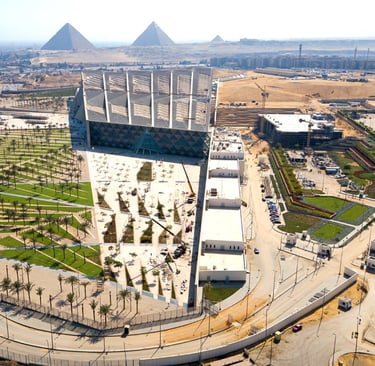 Inauguración del gran museo egipcio GEM