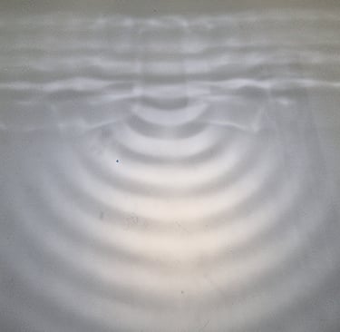 Waves diffracting!