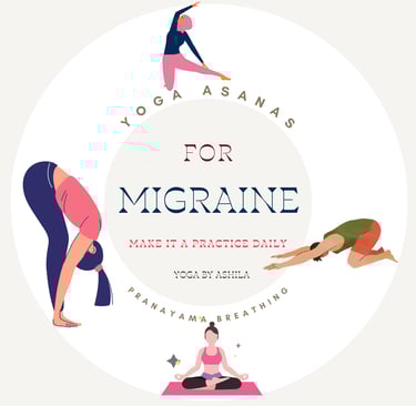 Yoga Asanas for Migraine Relief