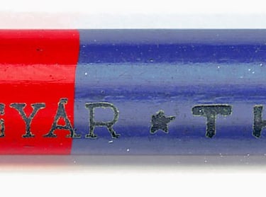 Lápis Escolar da Hungarian Stationery Factory (ÍGY), Budapest 1963.