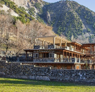 Chitral - Stomemade house