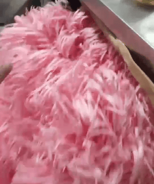 wrinkle paper cutting machine