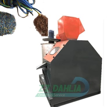 cable crusher and separator machine