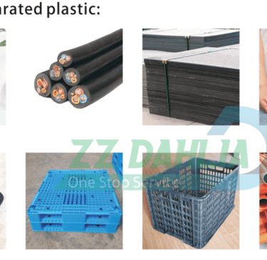 uses of separated plastic