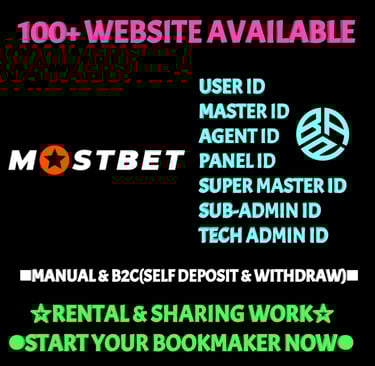 Mostbet Betting ID: Master ID और Admin ID रेंटल और शेयरिंग के जरिए अपना बिजनेस कैसे शुरू करें?