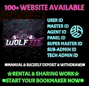 Wolf777 Betting ID: भारत का नंबर 1 मास्टर और एडमिन पैनल प्रोवाइडर - Trusted Work India की पूरी जानका