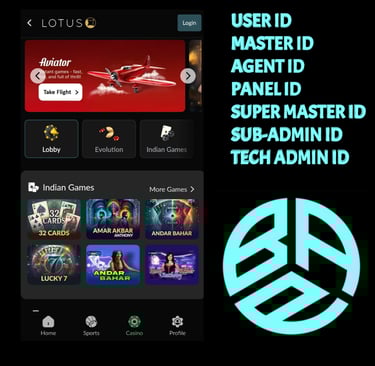 Lotus Book Master & Admin ID: भारत के No. 1 विश्वसनीय पैनल प्रोवाइडर के साथ अपना भविष्य सुरक्षित करे