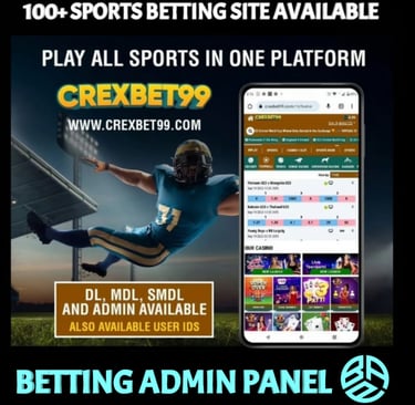 Crexbet99 Betting ID: भारत का सबसे भरोसेमंद Master और Admin ID पैनल प्रोवाइडर