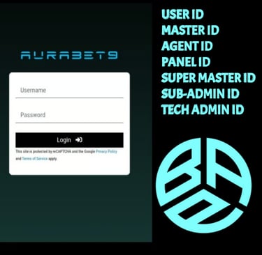Aurabet9: भारत का नंबर 1 पैनल प्रोवाइडर | ऑनलाइन बेटिंग आईडी, मास्टर और एडमिन आईडी की पूरी जानकारी
