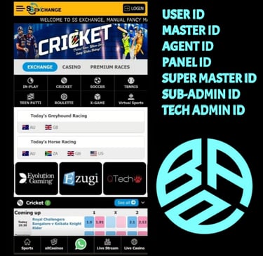 SS Exchange Betting ID: Master और Admin ID के साथ शुरू करें अपना विश्वसनीय और मुनाफे वाला बिजनेस