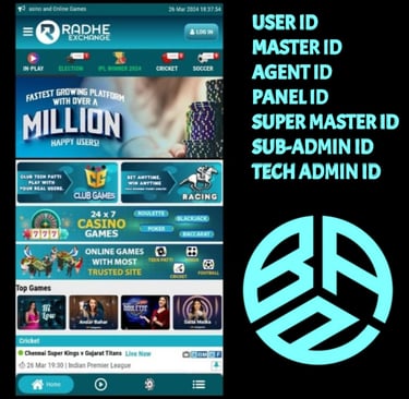 R777 Radhe Exchange: ऑनलाइन गेमिंग और मास्टर आईडी की दुनिया का एक बड़ा नाम