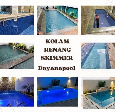 Kolase Kolam Renang skimmer