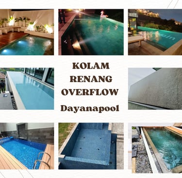 Kolase Kolam Renang Overflow