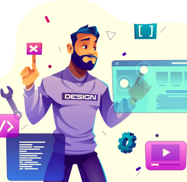 web development digital ad idea landing page for digital marketing Jaipur