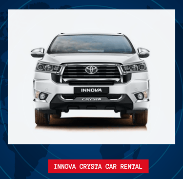 Innova Crysta car rental