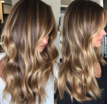 Balayage highlight