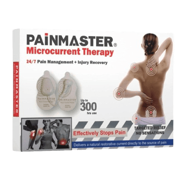 Box of Painmaster Microcurrent Therapy patches,