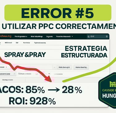 Error #5: No Utilizar PPC Correctamente - El Acelerador Mal Entendido