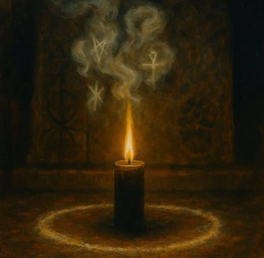 Black Candle Spell for Cleansing and protection 