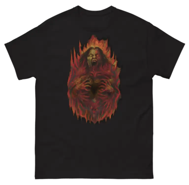 a black and red fire - Witch Spells HeartRot