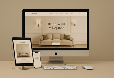Création de site web WordPress moderne par Mydigitiv