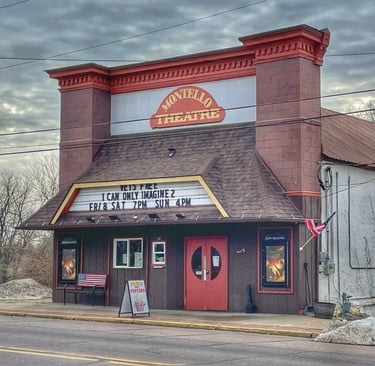 The Montello Theater, Vets get in free.