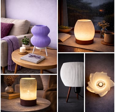 modern lamps from chandira