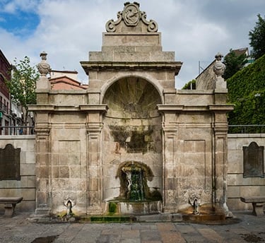 Aguas termales de As Burgas en Ourense